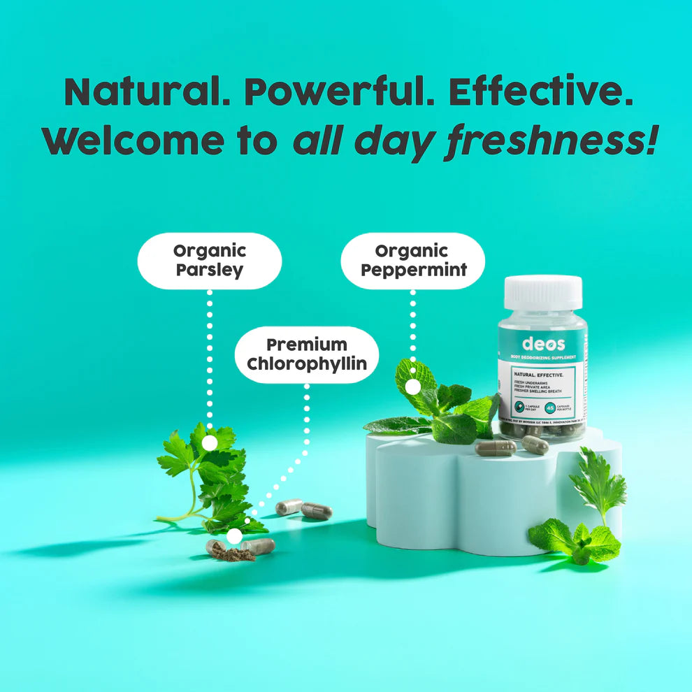 Deos™ Natural Body Deodorizer